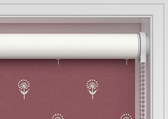Emily Bond Wild Thyme, Burgundy - Twist&Fit Roller Blind - Image 10